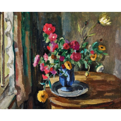 ARNOLD BR�GGER : 'Blumen' (DOBIASCHOFSKY AUKTIONEN AG)