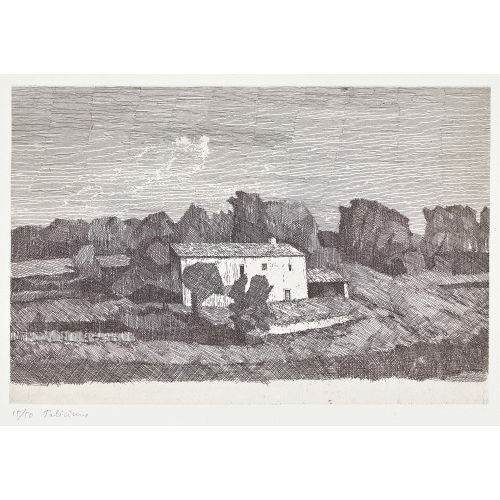 G�RARD DE PAL�ZIEUX : 'La ferme � Grignan' (DOBIASCHOFSKY AUKTIONEN AG)