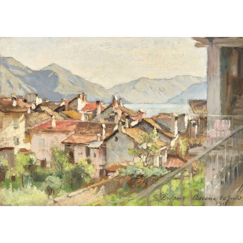 AUGUSTE FR�D�RIC DUFAUX : 'Ascona' (DOBIASCHOFSKY AUKTIONEN AG)