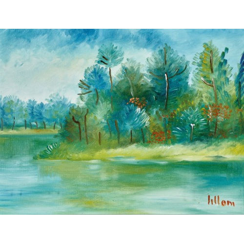 UMBERTO LILLONI : Paesaggio (DOBIASCHOFSKY AUKTIONEN AG)