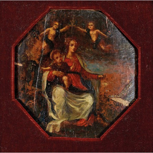 18. JH. ITALIEN : Maria mit Jesuskind (DOBIASCHOFSKY AUKTIONEN AG)