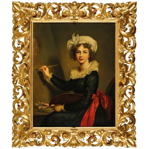 ANGELO MAMBRIANI : Portr�t von �lisabeth Louise Vig�e-Lebrun (DOBIASCHOFSKY AUKTIONEN AG)