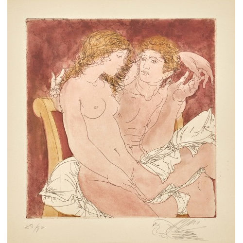 HANS ERNI : Das Paar (DOBIASCHOFSKY AUKTIONEN AG)