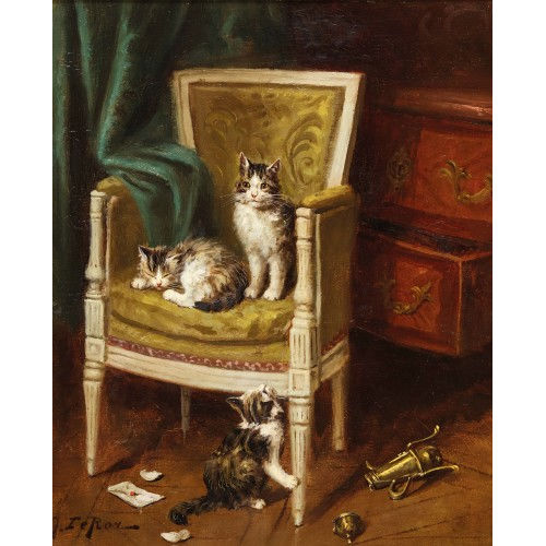 JULES GUSTAVE LE ROY : 'Place envi�e' (DOBIASCHOFSKY AUKTIONEN AG)