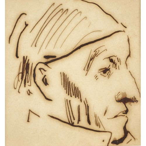 ALBERT ANKER : M�nnerkopf (DOBIASCHOFSKY AUKTIONEN AG)