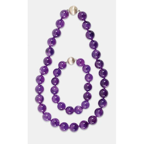 AMETHYST-SET : (DOBIASCHOFSKY AUKTIONEN AG)