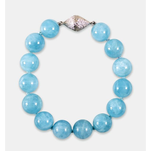AQUAMARIN-BRACELET : (DOBIASCHOFSKY AUKTIONEN AG)