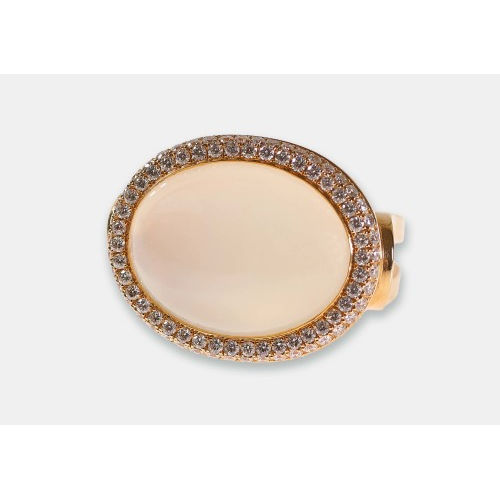 MONDSTEIN-DIAMANT-RING : (DOBIASCHOFSKY AUKTIONEN AG)