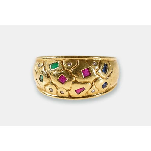 EDELSTEIN-RING : (DOBIASCHOFSKY AUKTIONEN AG)