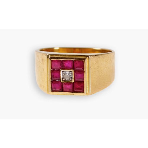 RUBIN-RING : (DOBIASCHOFSKY AUKTIONEN AG)