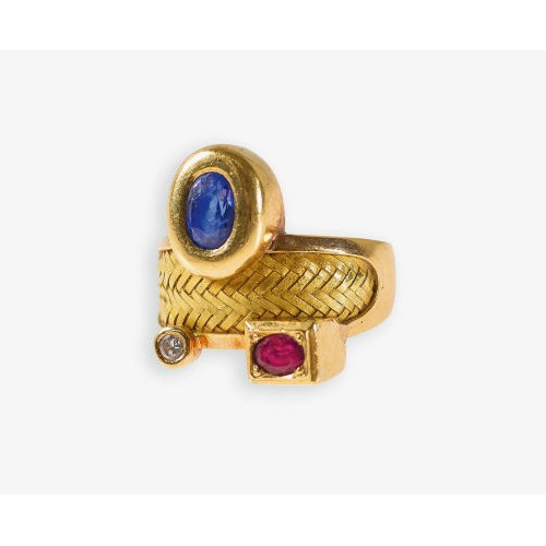 EDELSTEIN-RING : (DOBIASCHOFSKY AUKTIONEN AG)
