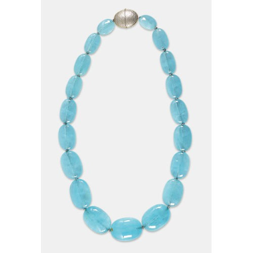 AQUAMARIN-COLLIER : (DOBIASCHOFSKY AUKTIONEN AG)