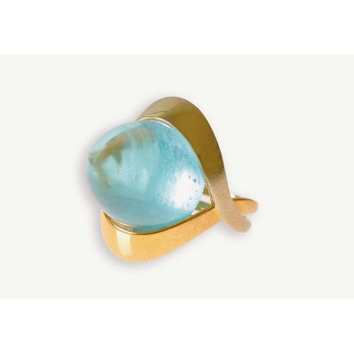 AQUAMARIN-RING : (DOBIASCHOFSKY AUKTIONEN AG)