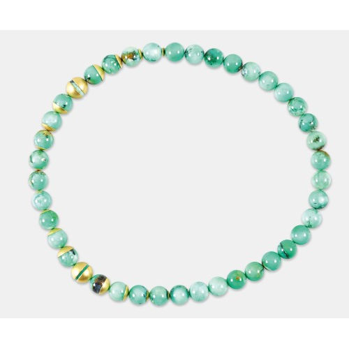 CHRYSOPRAS-COLLIER : (DOBIASCHOFSKY AUKTIONEN AG)