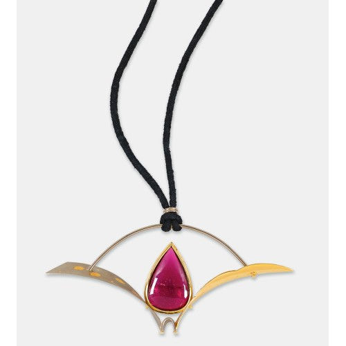 TURMALIN-COLLIER : (DOBIASCHOFSKY AUKTIONEN AG)