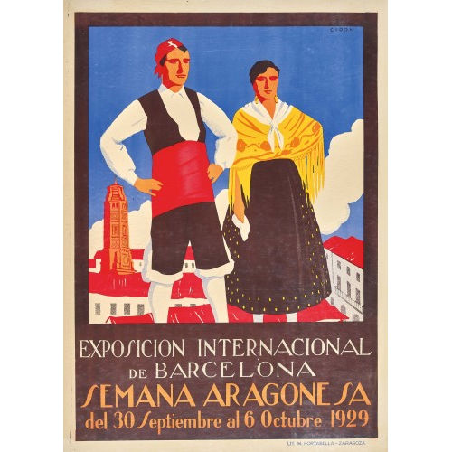 FRANCISCO DE CIDON NAVARRO : 'Exposicion Internacional de Barcelona' (DOBIASCHOFSKY AUKTIONEN AG)
