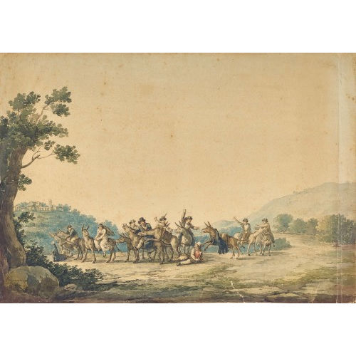 FRANZ KAISERMANN : Kampf der Eselreiter (DOBIASCHOFSKY AUKTIONEN AG)