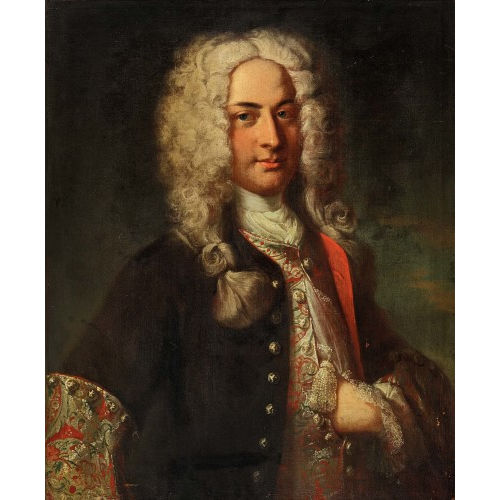 JOHANN RUDOLF I HUBER : Portr�t von Sigismund Steiger (1702-1744) (DOBIASCHOFSKY AUKTIONEN AG)