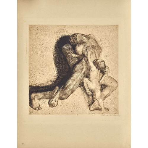 K�THE KOLLWITZ : 'Tod und Frau' (DOBIASCHOFSKY AUKTIONEN AG)