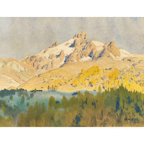 ALBERT NYFELER : Berglandschaft (DOBIASCHOFSKY AUKTIONEN AG)