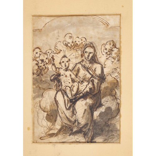 18./19. JH. ITALIEN : Madonna mit Kind (DOBIASCHOFSKY AUKTIONEN AG)