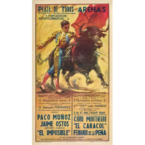 ANONYM : 'Plaza de Toros...' (DOBIASCHOFSKY AUKTIONEN AG)