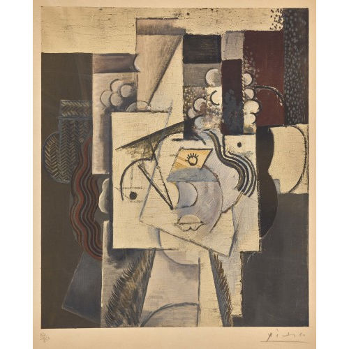 PABLO PICASSO : 'Le chapeau aux rasins' (DOBIASCHOFSKY AUKTIONEN AG)