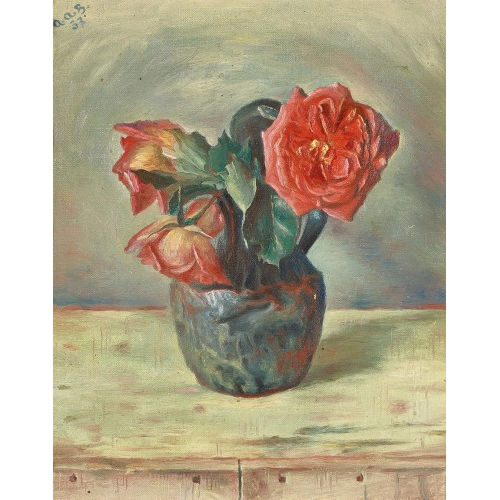 AUR�LE-REN� BARRAUD : 'Roses' (DOBIASCHOFSKY AUKTIONEN AG)