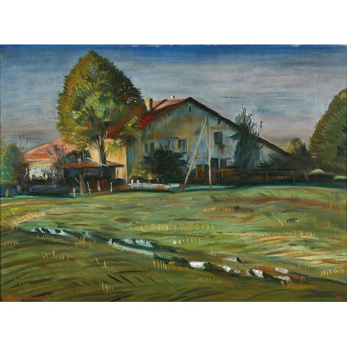 AUR�LE-REN� BARRAUD : 'Ferme jurassienne' (DOBIASCHOFSKY AUKTIONEN AG)