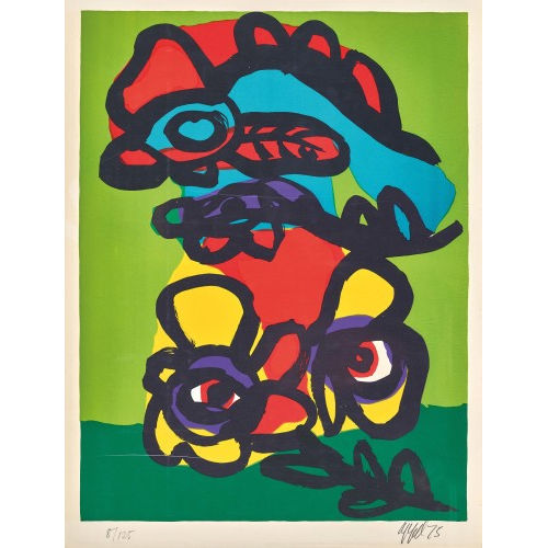 KAREL APPEL : Fratzen (DOBIASCHOFSKY AUKTIONEN AG)
