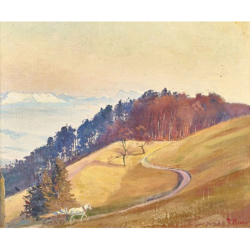 ROBERT KIENER : Herbstliche Landschaft (DOBIASCHOFSKY AUKTIONEN AG)