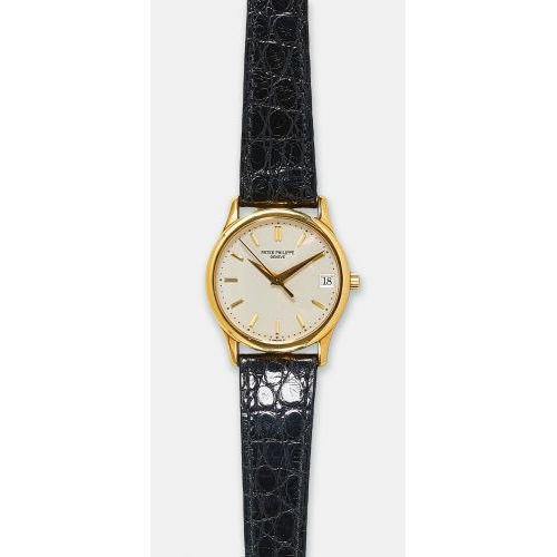 HERRENARMBANDUHR : Patek Philippe, Calatrava, 90er Jahre (DOBIASCHOFSKY AUKTIONEN AG)