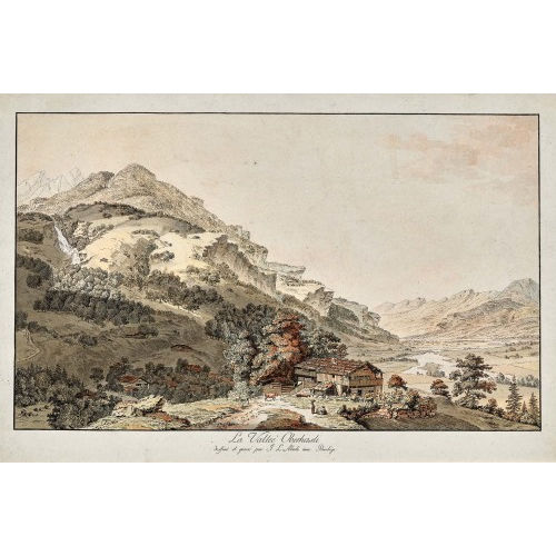 JOHANN LUDWIG ABERLI : 'La Vall�e Oberhasli' (DOBIASCHOFSKY AUKTIONEN AG)