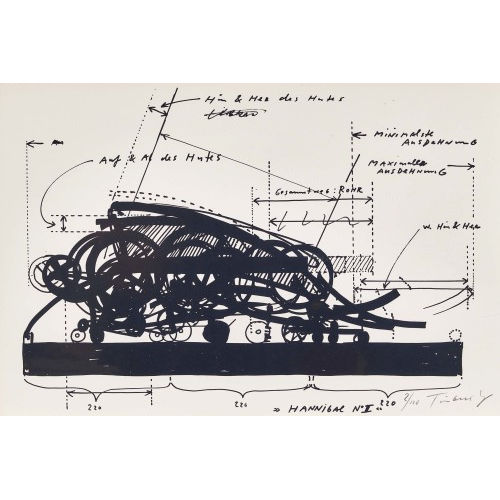 JEAN TINGUELY : 'Hannibal Nr. I' (DOBIASCHOFSKY AUKTIONEN AG)