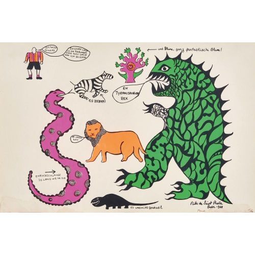 NIKI DE SAINT PHALLE : Tierwelt (DOBIASCHOFSKY AUKTIONEN AG)