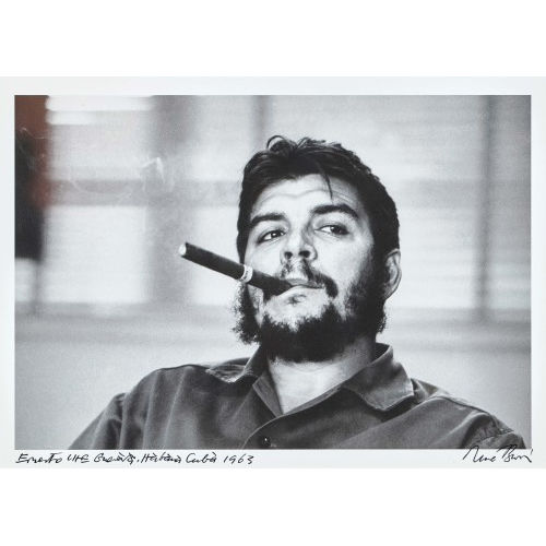 REN BURRI : 'Ernesto Che Guevara, Habana Cuba 1963' (DOBIASCHOFSKY AUKTIONEN AG)