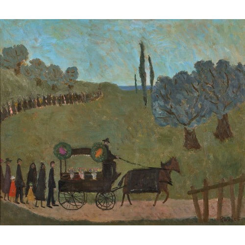 HENRY ROULET : 'Enterrement en Provence' (DOBIASCHOFSKY AUKTIONEN AG)