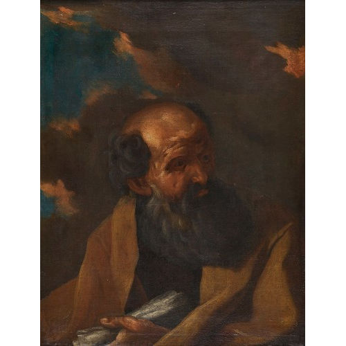 18. JH. ITALIEN : Bildnis eines Heiligen (DOBIASCHOFSKY AUKTIONEN AG)