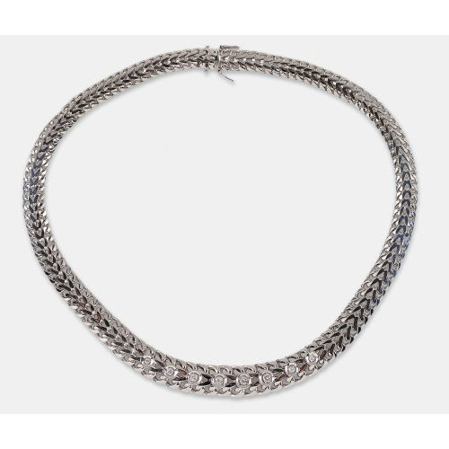 DIAMANT-COLLIER : Bucherer, Luzern (DOBIASCHOFSKY AUKTIONEN AG)