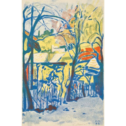 CUNO AMIET : 'Fr�hling im Garten' (DOBIASCHOFSKY AUKTIONEN AG)