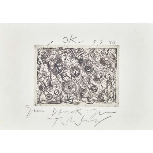JEAN TINGUELY : R�derwerk (DOBIASCHOFSKY AUKTIONEN AG)