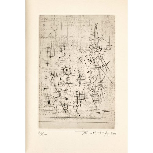 WOU-KI ZAO : Nesto Jacometti: 'Catalogue raisonn� de l'oeuvre grav�e et lithographi�e de Zao Wou-Ki 1949-1954'. (DOBIASCHOFSKY AUKTIONEN AG)