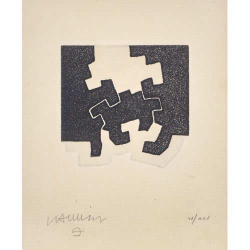 EDUARDO CHILLIDA : 'Le sujet et la clairi�re de son corps' (DOBIASCHOFSKY AUKTIONEN AG)
