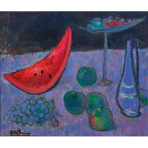 ANTONIO MARTIN ROMO : 'Nature morte � la past�que' (DOBIASCHOFSKY AUKTIONEN AG)