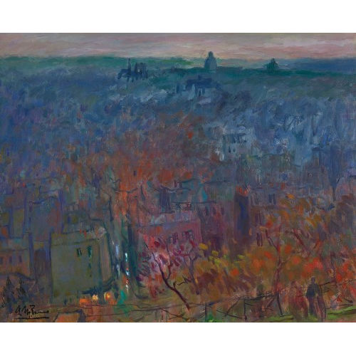 ANTONIO MARTIN ROMO : 'Horizon de Paris' (DOBIASCHOFSKY AUKTIONEN AG)