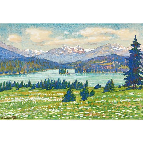 ANTON CHRISTOFFEL : 'Lenzerheide' (DOBIASCHOFSKY AUKTIONEN AG)