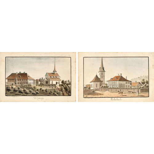 JAKOB SAMUEL WEIBEL : Konvolut (DOBIASCHOFSKY AUKTIONEN AG)
