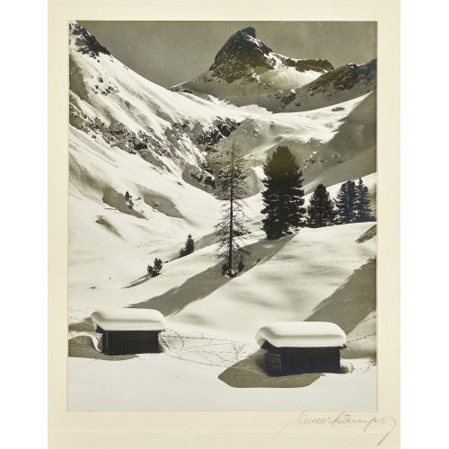 EMIL MEERK�MPER : Verschneite Landschaft (DOBIASCHOFSKY AUKTIONEN AG)