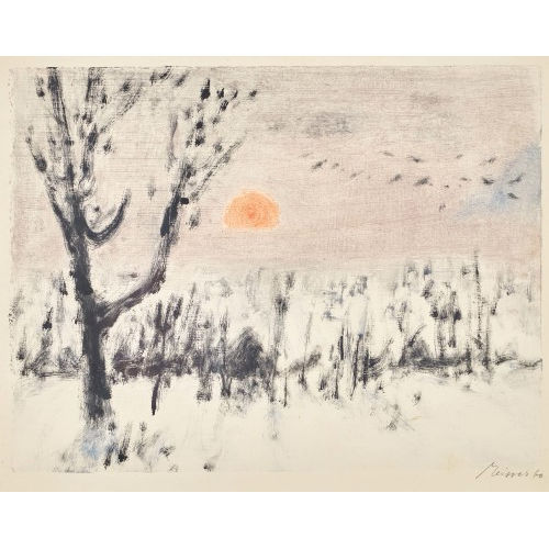 LEONHARD MEISSER : Sonnenaufgang (DOBIASCHOFSKY AUKTIONEN AG)