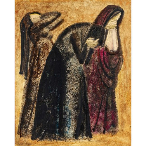 HIPOLITO HIDALGO DE CAVIEDES Y GOMEZ : Trauernde Frauen (DOBIASCHOFSKY AUKTIONEN AG)